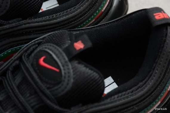 AJ1986-001 MAX NIKE “UNDEFEATED” BLACK AIR 97 0805